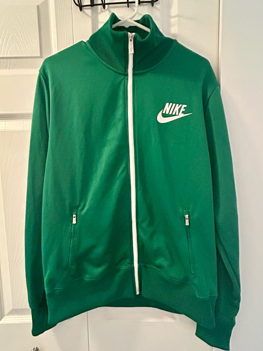 Nike HBR Track Jacket - Green / White